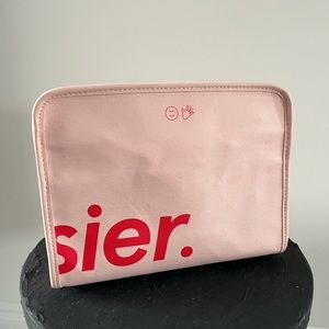Glossier “The Beauty Bag” makeup bag
